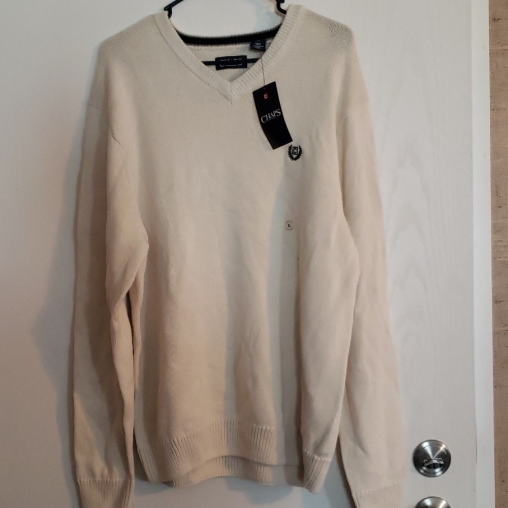 V-neck sweater